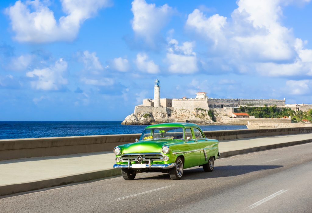 Moro Castle and Cuban Car