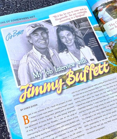 My Job Interview with Jimmy Buffett